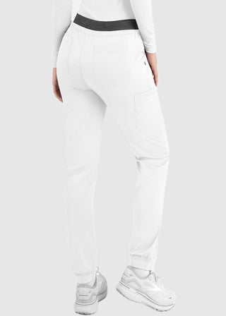 Maevn Matrix Women's Elastic Waistband Scrub Pant