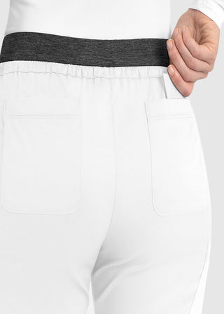 Maevn Matrix Women's Elastic Waistband Scrub Pant