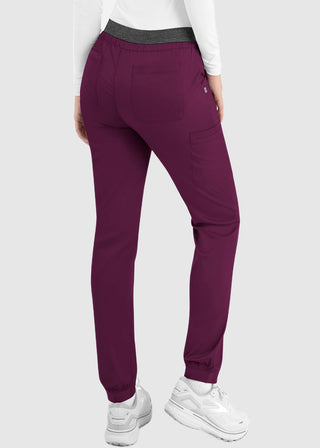 Maevn Matrix Women's Elastic Waistband Scrub Pant