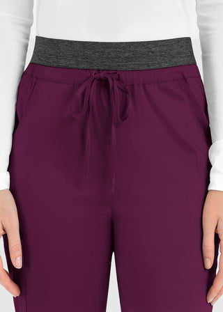 Maevn Matrix Women's Elastic Waistband Scrub Pant