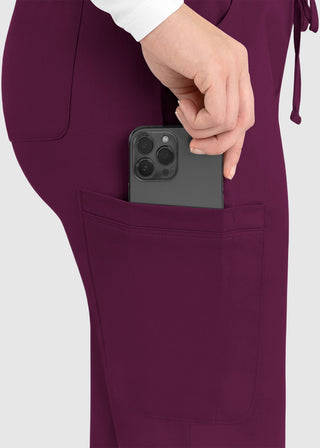 Maevn Matrix Women's Elastic Waistband Scrub Pant