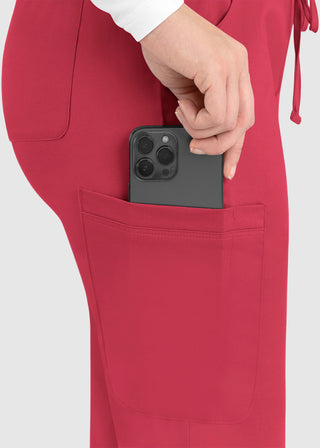 Maevn Matrix Women's Elastic Waistband Scrub Pant