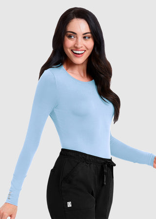Maevn Female Long Sleeve Under Scrub T-Shirt