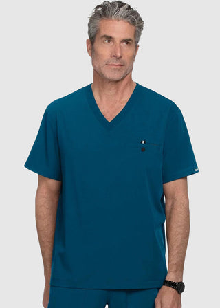 Koi Next Gen Men's On Call Solid Scrub Top
