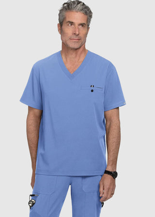 Koi Next Gen Men's On Call Solid Scrub Top