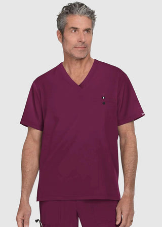 Koi Next Gen Men's On Call Solid Scrub Top