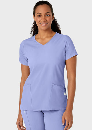 Wink Scrubs Women's Y-Neck Wrap Top