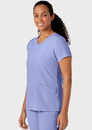 Wink Scrubs Women's Y-Neck Wrap Top