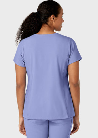 Wink Scrubs Women's Y-Neck Wrap Top