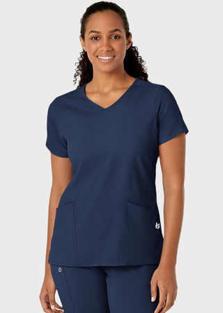 Wink Scrubs Women's Y-Neck Wrap Top