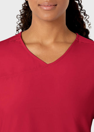 Wink Scrubs Women's Y-Neck Wrap Top