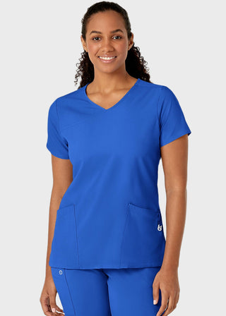 Wink Scrubs Women's Y-Neck Wrap Top