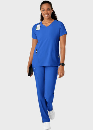 Wink Scrubs Women's Y-Neck Wrap Top