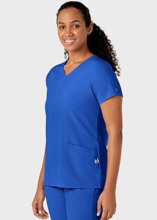 Wink Scrubs Women's Y-Neck Wrap Top