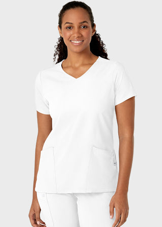 Wink Scrubs Women's Y-Neck Wrap Top