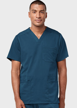 Wink Scrubs Wink Pro Men's Multi Pocket V-Neck Scrub Top