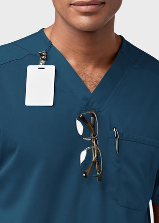 Wink Scrubs Wink Pro Men's Multi Pocket V-Neck Scrub Top