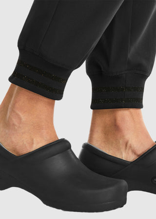 Maevn Women's Mid Rise Convertible Drawcord Jogger Pant