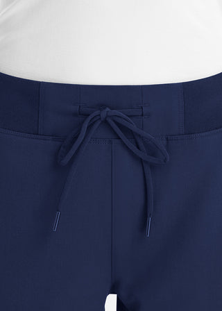 Maevn Women's Mid Rise Convertible Drawcord Jogger Pant