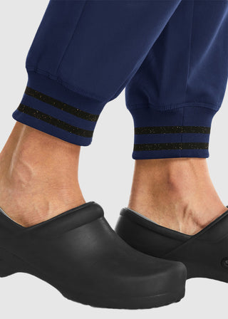 Maevn Women's Mid Rise Convertible Drawcord Jogger Pant