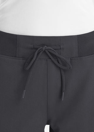 Maevn Women's Mid Rise Convertible Drawcord Jogger Pant