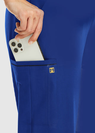 Maevn Women's Mid Rise Convertible Drawcord Jogger Pant