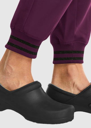 Maevn Women's Mid Rise Convertible Drawcord Jogger Pant