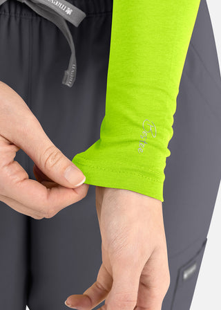 Maevn Bestee Women's Basic Long Sleeve Underscrub Tee