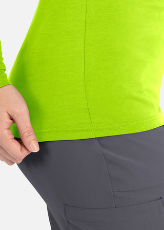 Maevn Bestee Women's Basic Long Sleeve Underscrub Tee