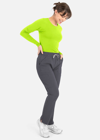 Maevn Bestee Women's Basic Long Sleeve Underscrub Tee