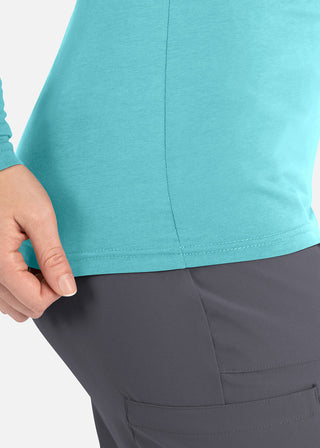 Maevn Bestee Women's Basic Long Sleeve Underscrub Tee