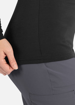 Maevn Bestee Women's Basic Long Sleeve Underscrub Tee