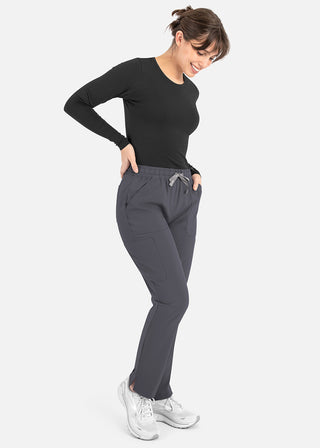 Maevn Bestee Women's Basic Long Sleeve Underscrub Tee