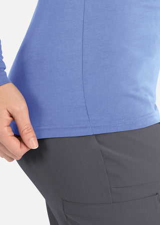 Maevn Bestee Women's Basic Long Sleeve Underscrub Tee