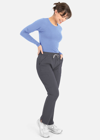 Maevn Bestee Women's Basic Long Sleeve Underscrub Tee