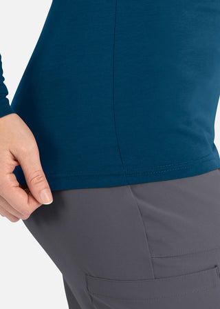 Maevn Bestee Women's Basic Long Sleeve Underscrub Tee