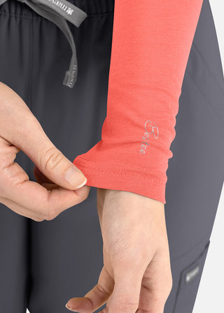 Maevn Bestee Women's Basic Long Sleeve Underscrub Tee