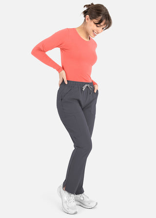 Maevn Bestee Women's Basic Long Sleeve Underscrub Tee