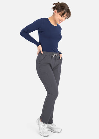 Maevn Bestee Women's Basic Long Sleeve Underscrub Tee