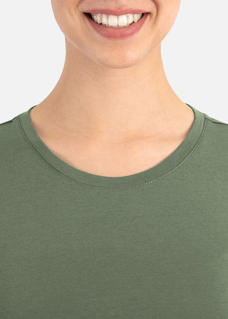 Maevn Bestee Women's Basic Long Sleeve Underscrub Tee