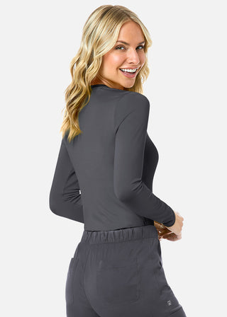 Maevn Bestee Women's Basic Long Sleeve Underscrub Tee