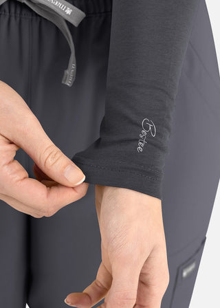 Maevn Bestee Women's Basic Long Sleeve Underscrub Tee