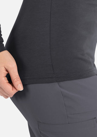 Maevn Bestee Women's Basic Long Sleeve Underscrub Tee