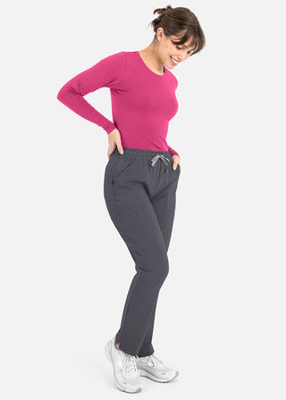 Maevn Bestee Women's Basic Long Sleeve Underscrub Tee