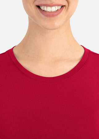 Maevn Bestee Women's Basic Long Sleeve Underscrub Tee