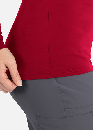 Maevn Bestee Women's Basic Long Sleeve Underscrub Tee