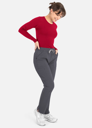 Maevn Bestee Women's Basic Long Sleeve Underscrub Tee