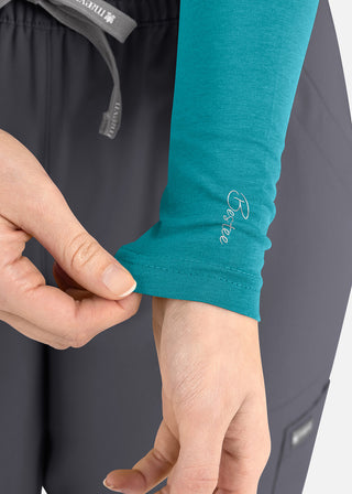 Maevn Bestee Women's Basic Long Sleeve Underscrub Tee