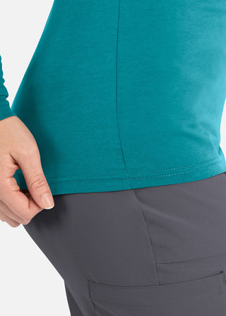 Maevn Bestee Women's Basic Long Sleeve Underscrub Tee