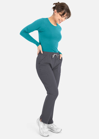 Maevn Bestee Women's Basic Long Sleeve Underscrub Tee